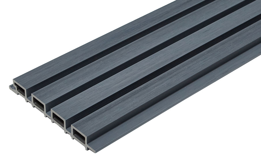 Реечная фасадная панель CM Wall Ebony 3000*219*26 мм