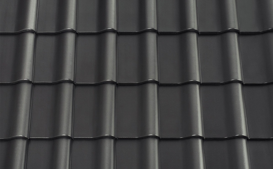 Керамическая черепица рядовая Koramic Alegra 8 Noble Platinum Grey