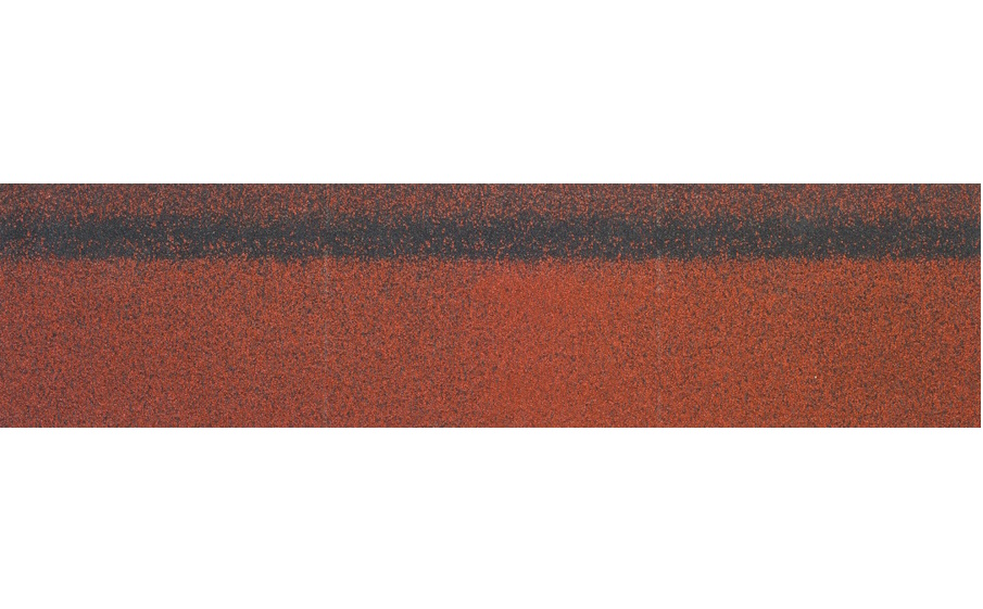 Коньково-карнизная черепица SHINGLAS красный