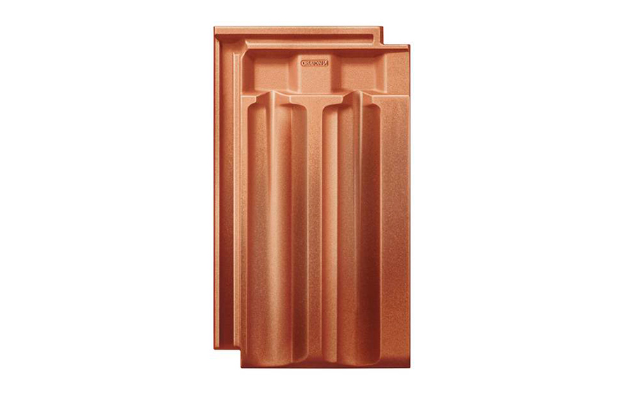 Керамическая черепица рядовая CREATON Rustico Nuance тоскана ангоб