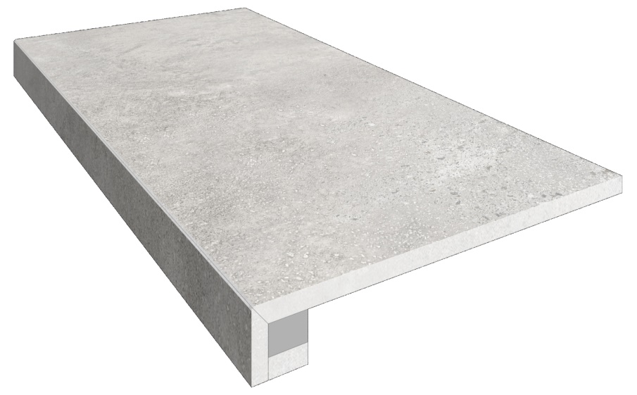 Комплект ступень и подступенок Estima Traffic TF01, неполированный