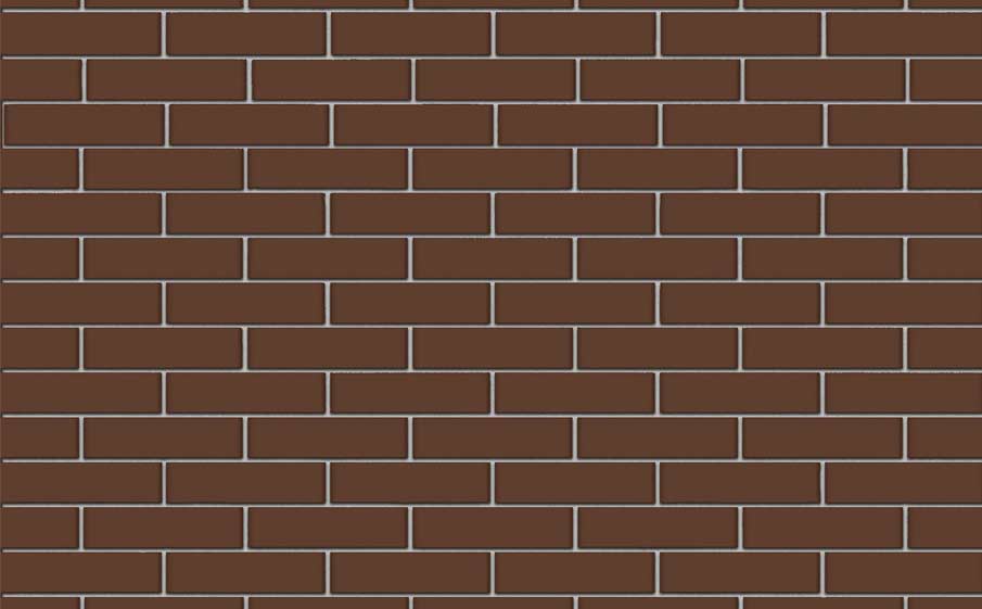 Кирпич BRAER коричневый гладкий, 250*85*65 мм
