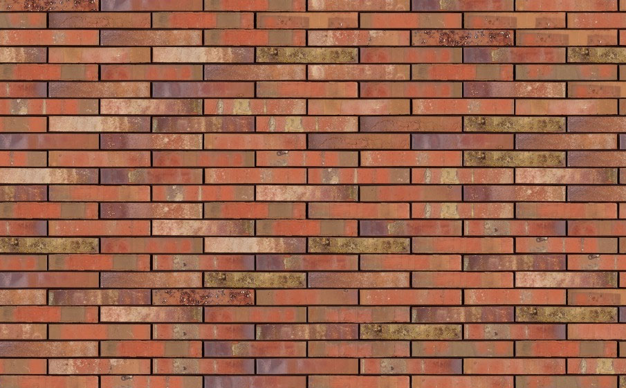 Кирпич облицовочный Terca Archipolis Volt Rood, 240*65*40 мм