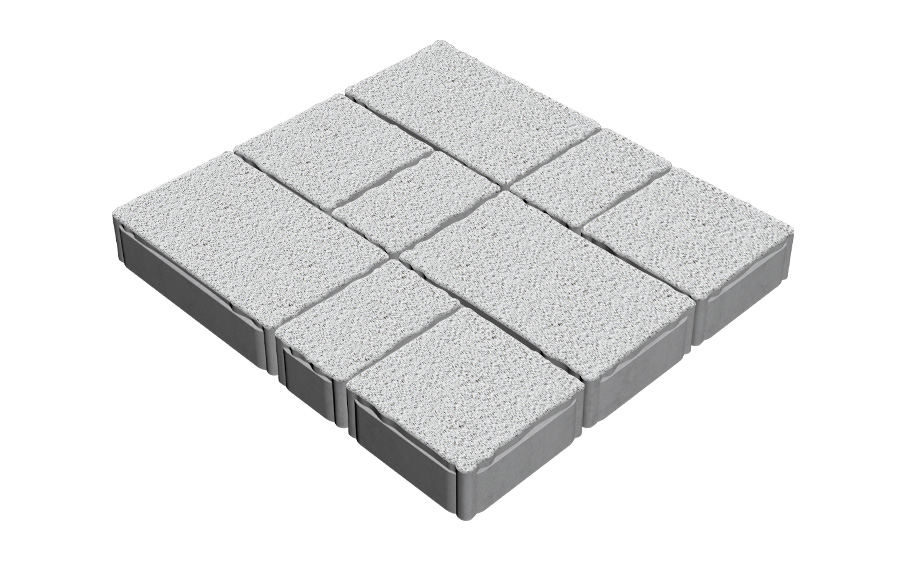 Плитка тротуарная SteinRus Старый город Берн Б.7.Фсм.6, Nature Stone, Флуо, толщина 60 мм