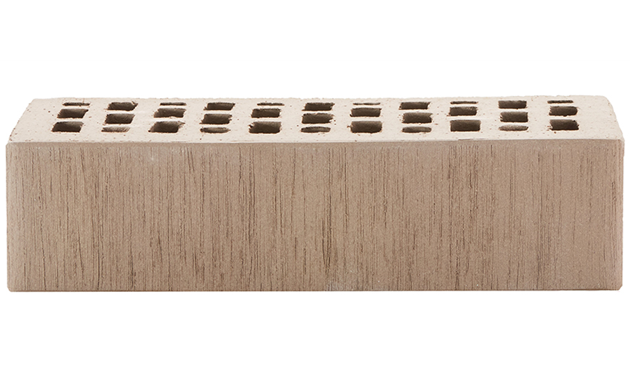 Кирпич облицовочный ЛСР серый тростник, 250*120*65 мм