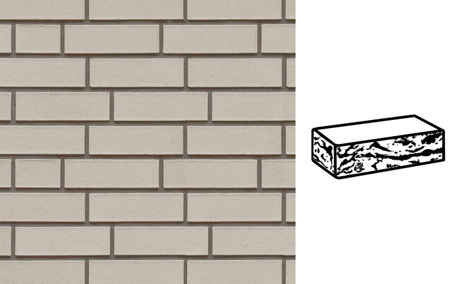 Кирпич клинкерный Muhr 36 Silbergrau nuanciert готик, 240*115*71 мм