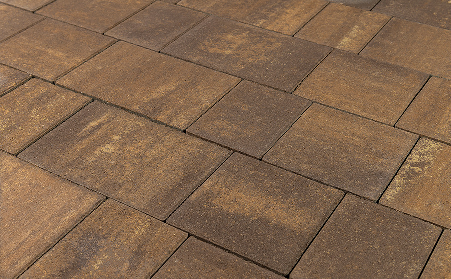 Плитка тротуарная BRAER Старый город Венусбергер Color Mix Каштан