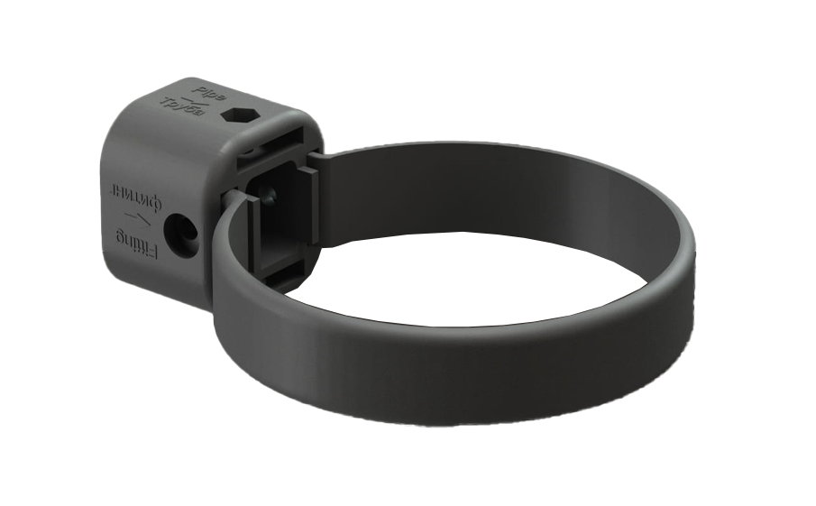 Хомут универсальный Docke LUX, графит