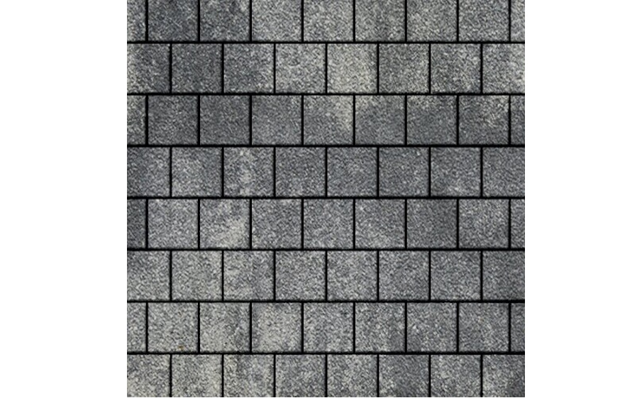 Плитка тротуарная SteinRus Армор В.2.К.8, Native, ColorMix Актау, 100*100*80 мм