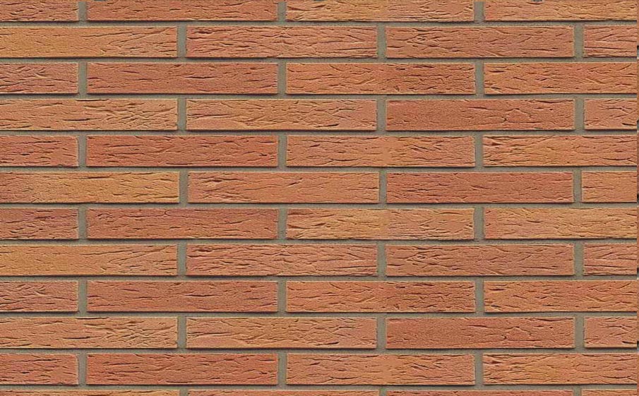 Кирпич клинкерный Muhr 08 Lachsrot рустик, 240*90*40 мм
