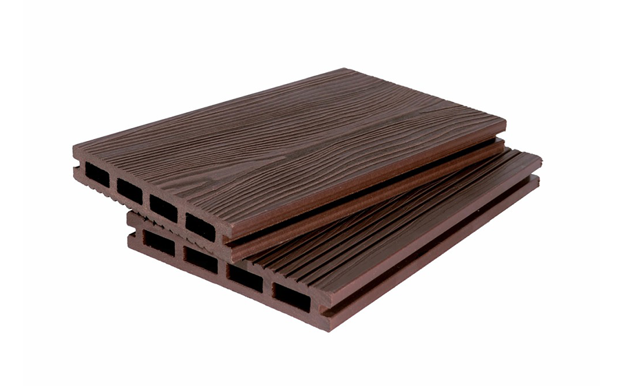 Доска террасная Grand Line 3D Шоколад, 3000*140*22 мм