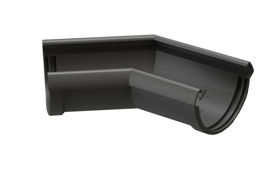 Угловой элемент Docke LUX 135 градусов, графит