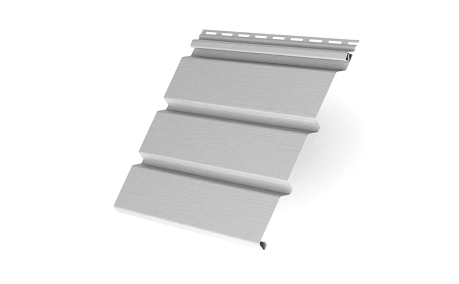 Софит виниловый Grand Line (Т4) Classic без перфорации, белый, 3000*303 мм