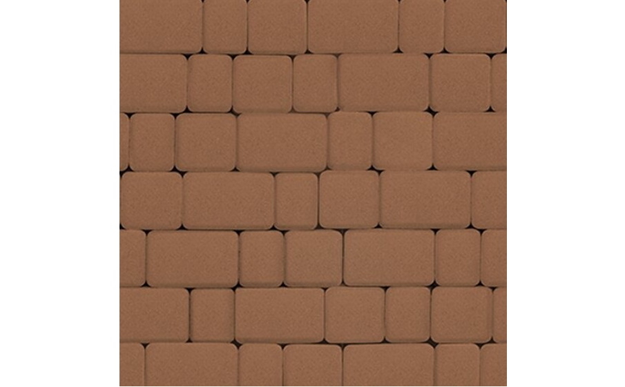 Плитка тротуарная SteinRus Инсбрук Альт А.1.Фсм.4, гладкая, бежевый, толщина 40 мм