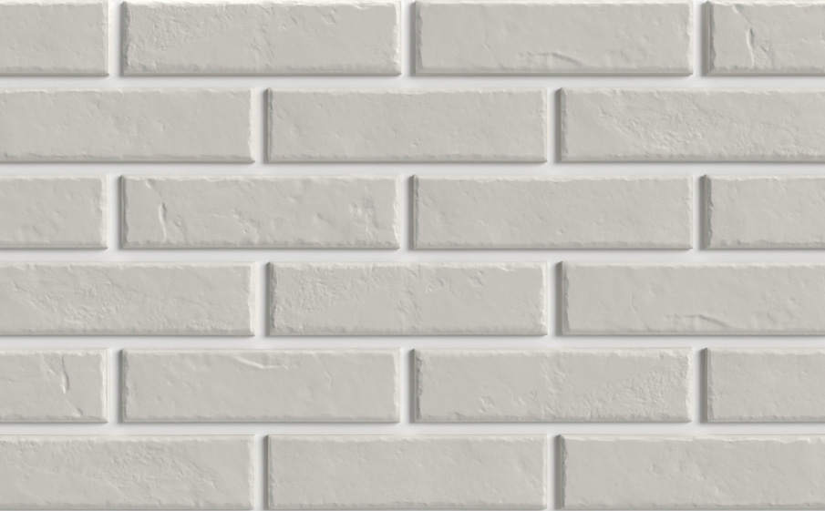 Термопанель ППС с клинкерной плиткой толщиной 8,5 мм BestPoint Classic Blanc 1145*470*50 мм