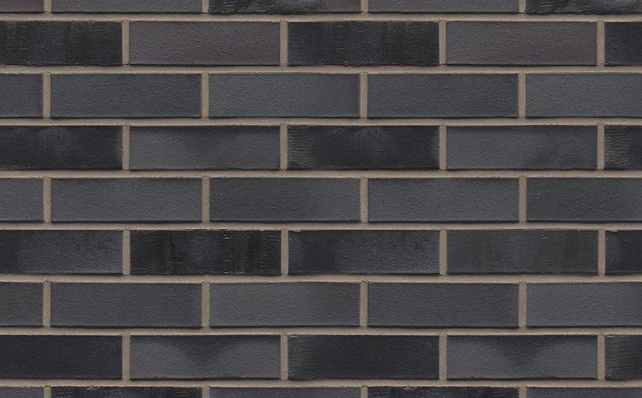 Кирпич клинкерный Westerwaelder Klinker WK 815, Schwarz-bunt Edelglanz, 240*55*71 мм