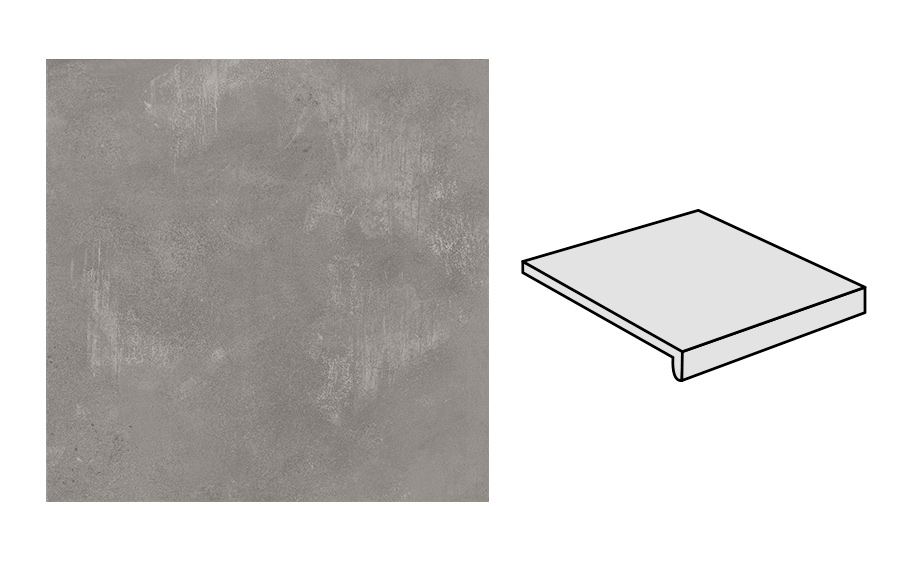 Ступень Loftstufe STROEHER Selected 982 anthrazit, 294*340*35*11 мм