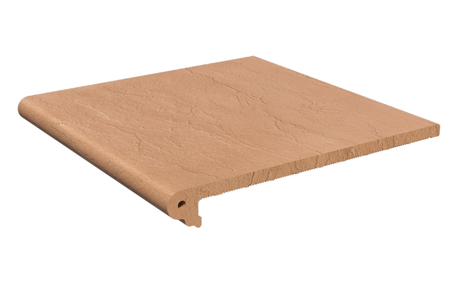 Клинкерная ступень-флорентинер MARKAСТРОЙ Natur Дюна, 330*320*14 мм