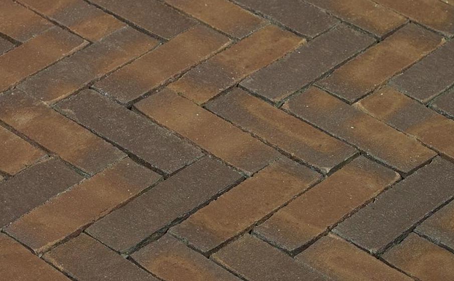 Клинкерная брусчатка Penter Oliva wasserstrich, 200*65*85 мм