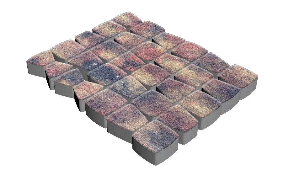 Плитка тротуарная SteinRus Классико Нео Б.5(С).Фсм.6, Native, Оригон, толщина 60 мм