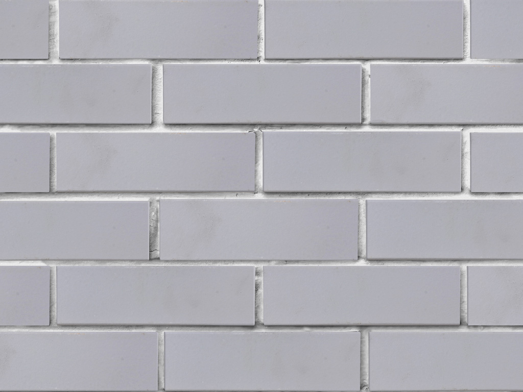 Кирпич клинкерный ЛСР Осло серый ангоб гладкий, 250*85*65 мм