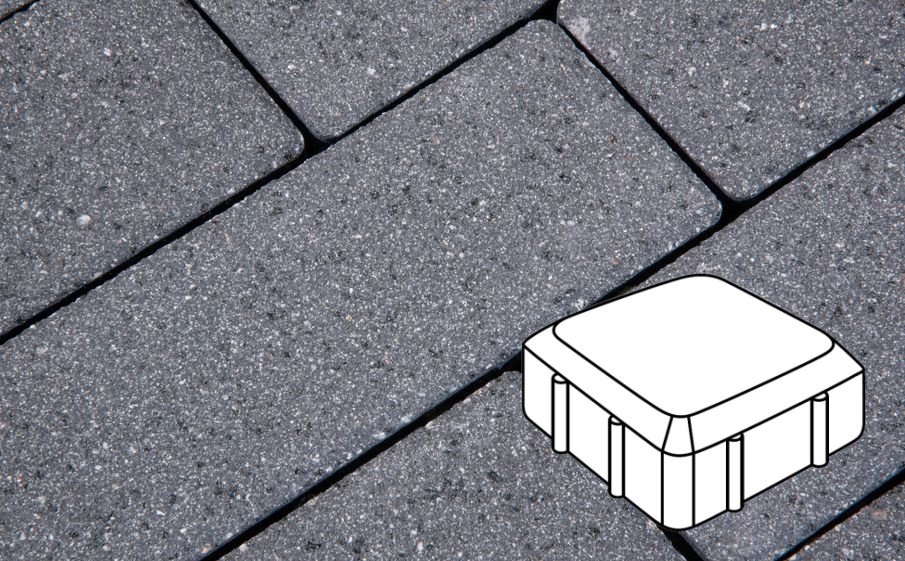 Плитка тротуарная Готика Granite FERRO, Старая площадь Б.1.К.6, Исетский, 160*160*60 мм
