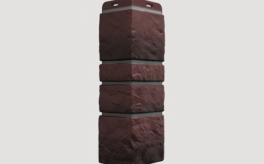 Угол для фасадных панелей Docke BURG Земляной