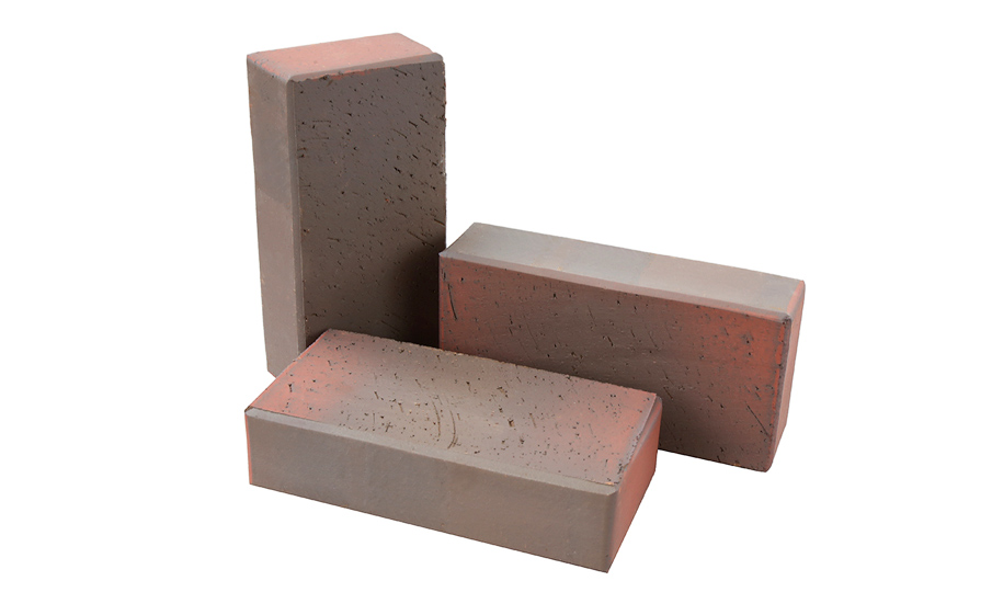 Клинкерная брусчатка Lode Etna темно-пестрая шероховатая, 200*100*52 мм