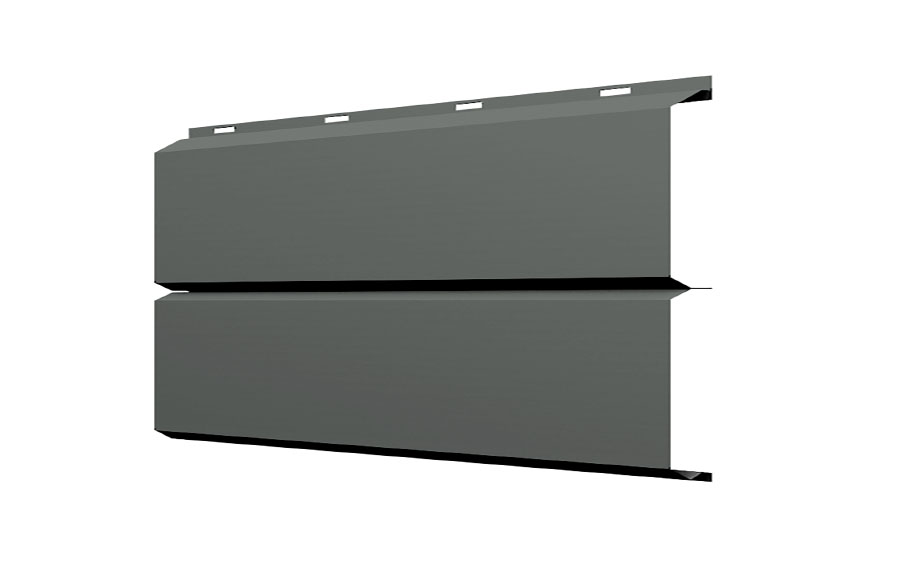 Софит Grand Line ЭкоБрус без перфорации 0,345, 0,45 PE RAL 7005