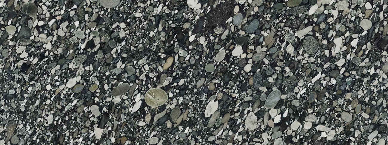 Керамогранит KERAMA MARAZZI Мариначе черный обрезной, 3200*1195*11 мм