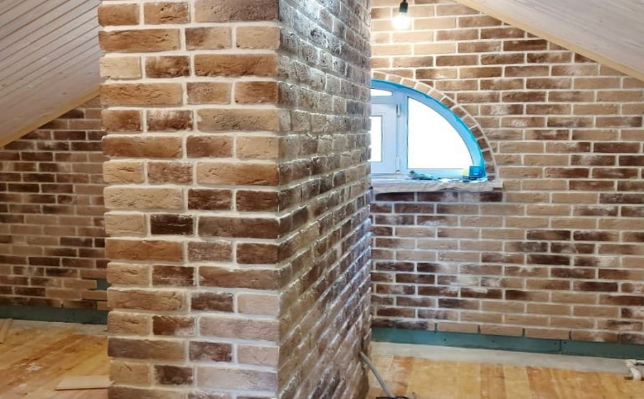 Декоративный кирпич Leonardo Stone Лион 210*65*12 мм 0,82 м2/уп 333