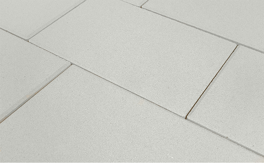 Плитка тротуарная BRAER Триада белый 300/450/600*60 мм