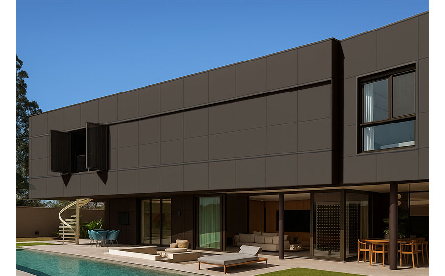 HPL-панель PoliLam Colors Soil LA, 3050*1220*8 мм