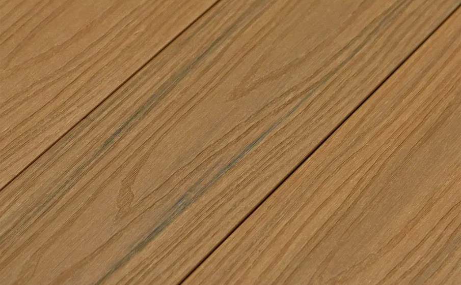 Террасная доска CM (CM Decking) Реверс (Reverse) Тик/Красное дерево (Teak/Redwood), 3000*138*23 мм
