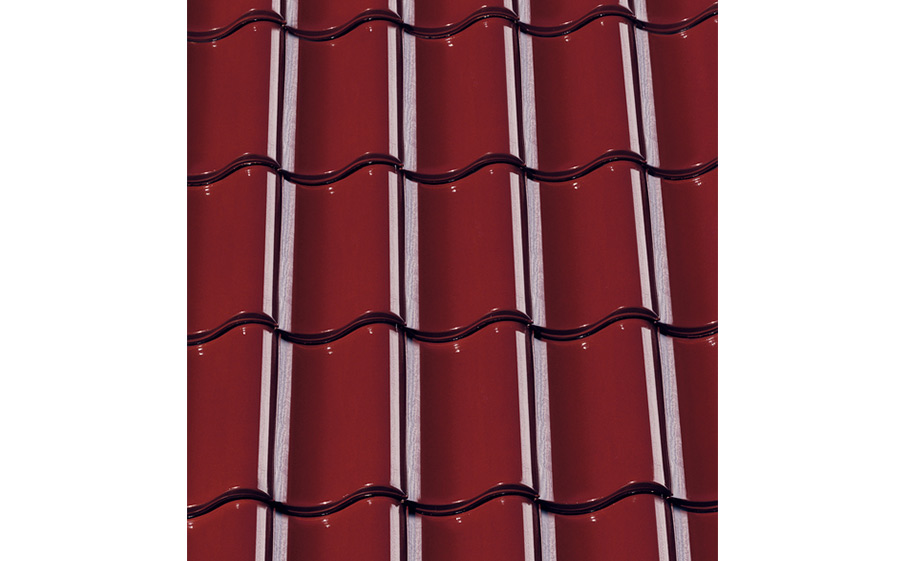 Керамическая черепица рядовая CREATON Sinfonie Finesse красное вино глазурь