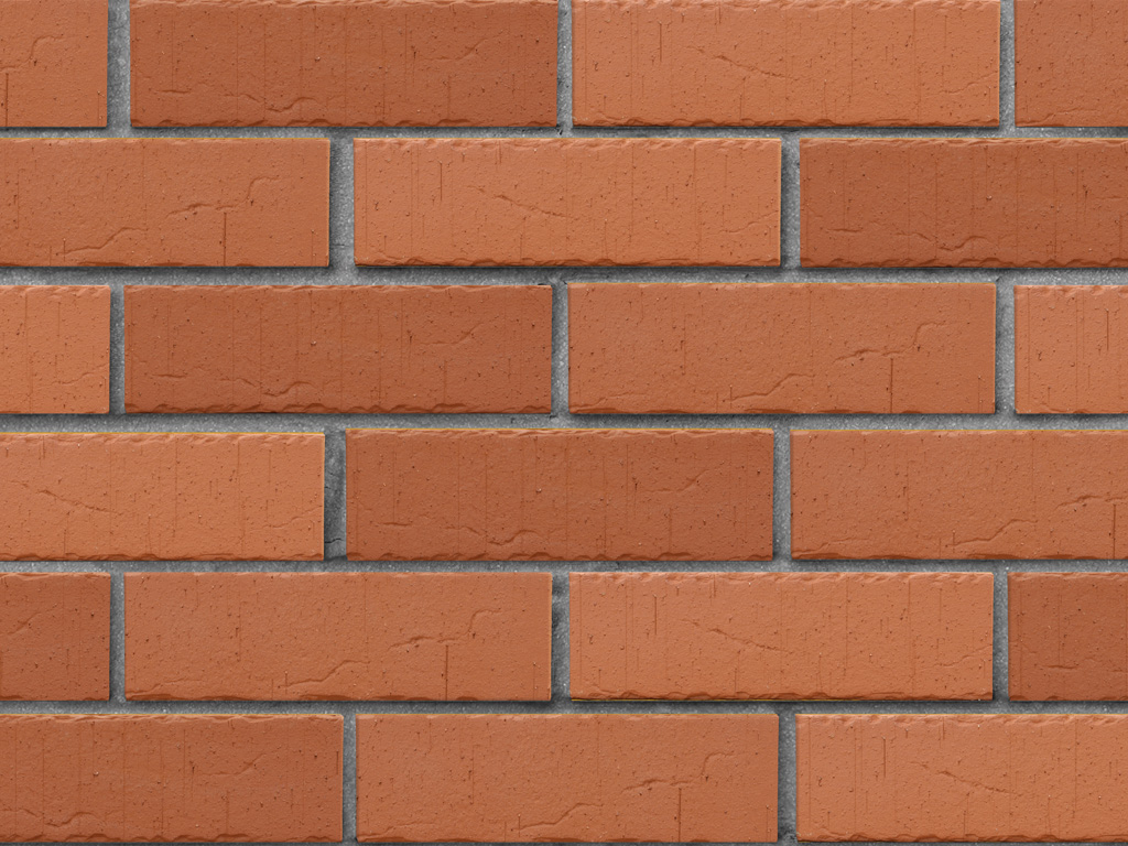 Кирпич клинкерный ЛСР Амстердам темно-красный винтаж, 250*85*65 мм