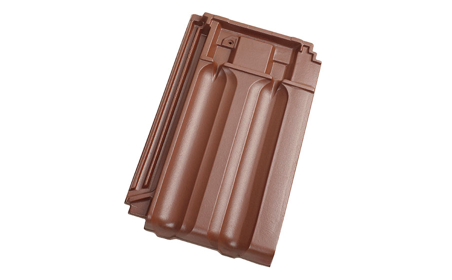 Керамическая черепица рядовая Koramic Mondo 11 Copper Brown Engobe