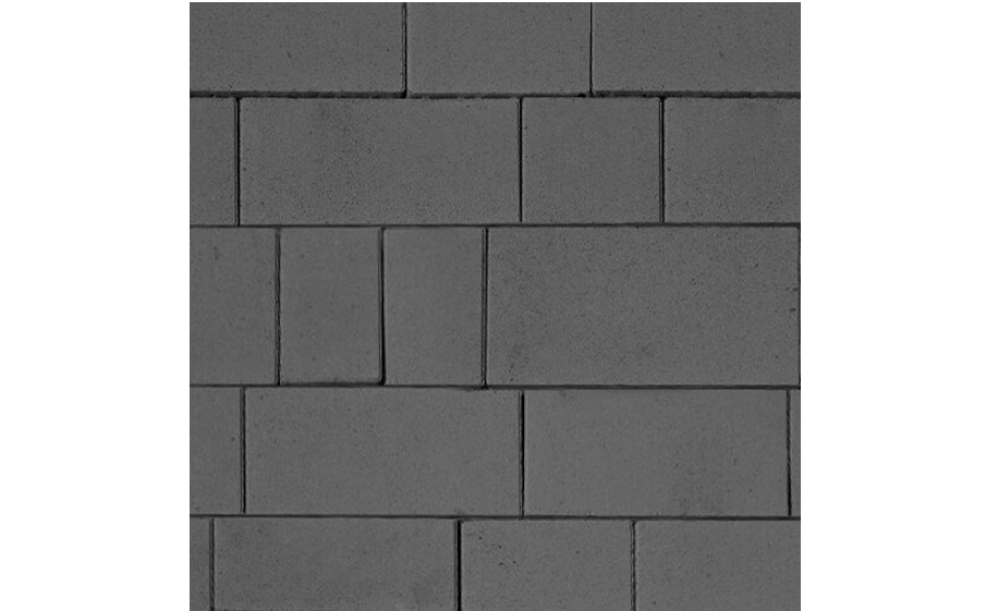 Плитка тротуарная SteinRus Инсбрук Тироль Б.4.Псм.6, гладкая, черный, толщина 60 мм