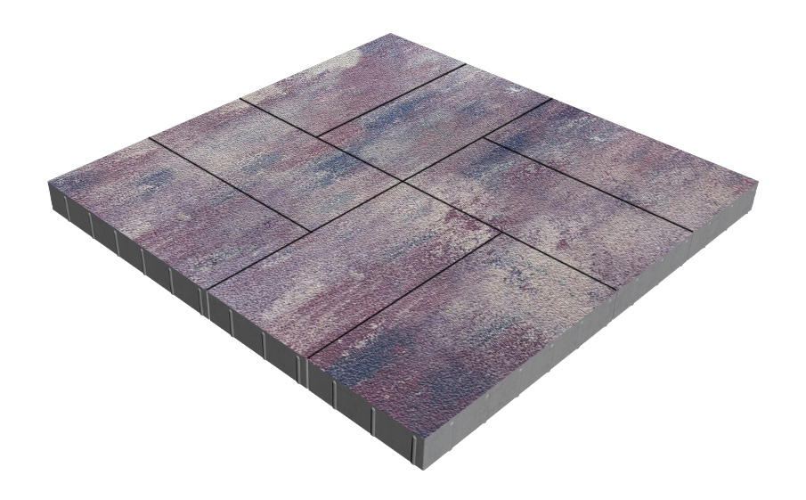 Плитка тротуарная SteinRus Парк Плейс Б.3.П.8, Native, Каратау, 600*300*80 мм