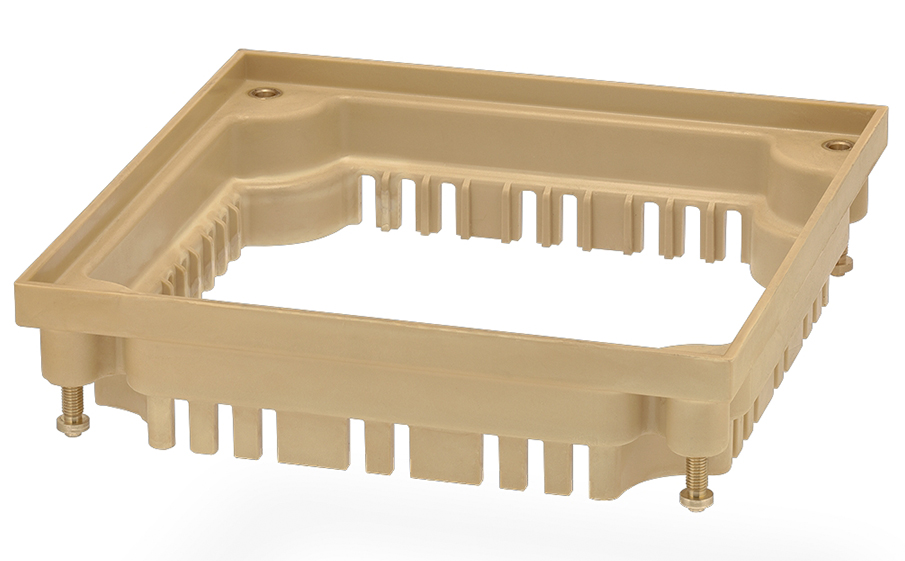 Надставной элемент шахты озеленения Sita SitaGreen, 400*400*50-80 мм