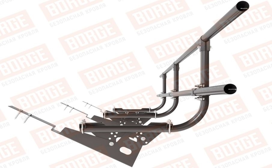 Кровельное ограждение Borge для черепичной кровли оцинкованное RR 32, 300*60 см