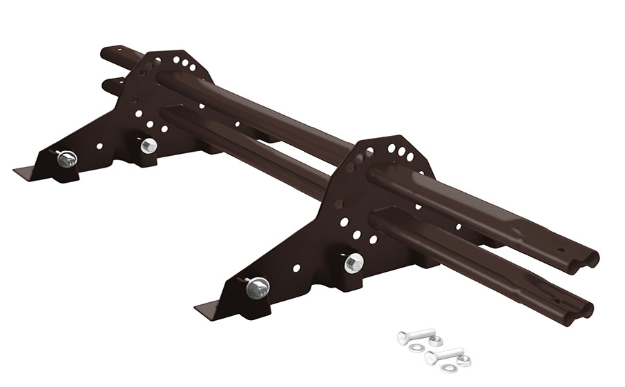 Снегозадержатель Grand Line для фальцевой кровли RAL 8017, 1 м