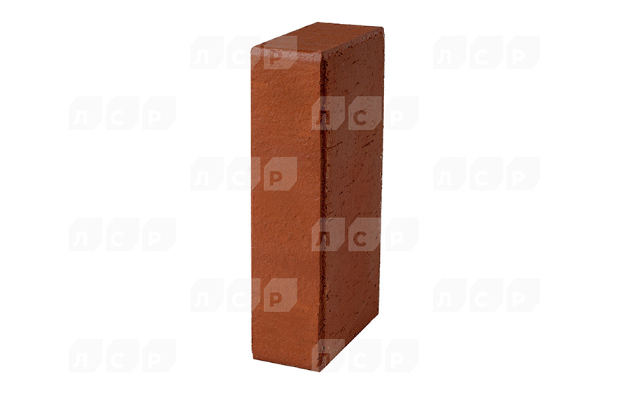 Тротуарная клинкерная брусчатка ЛСР Лондон красный, 200*100*50 мм