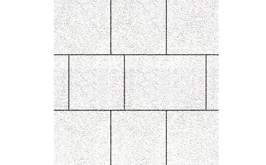 Плитка тротуарная SteinRus Инсбрук Ланс Б.5.Псм.6, Native, белый, толщина 60 мм