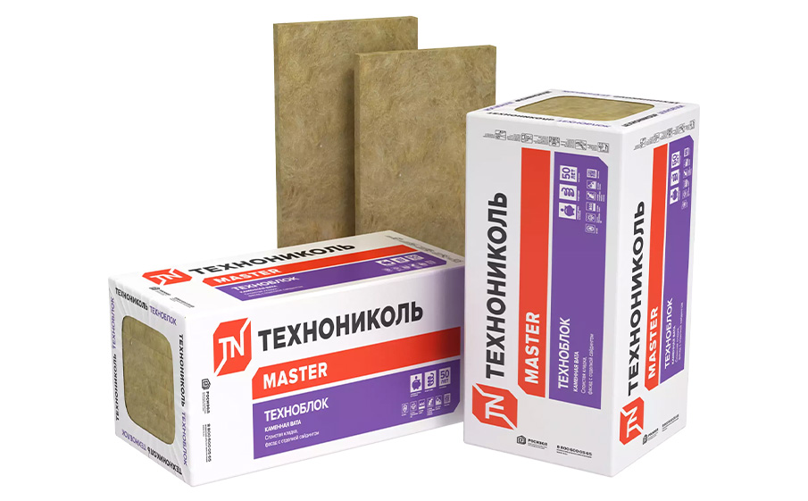 Утеплитель Технониколь Техноблок Стандарт, 3 шт/уп, 1200*600*110 мм