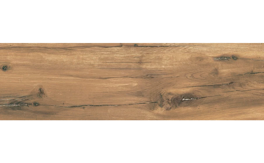 Террасная доска из керамогранита Paradyz Rustland Brown, 1195*295*20 мм 