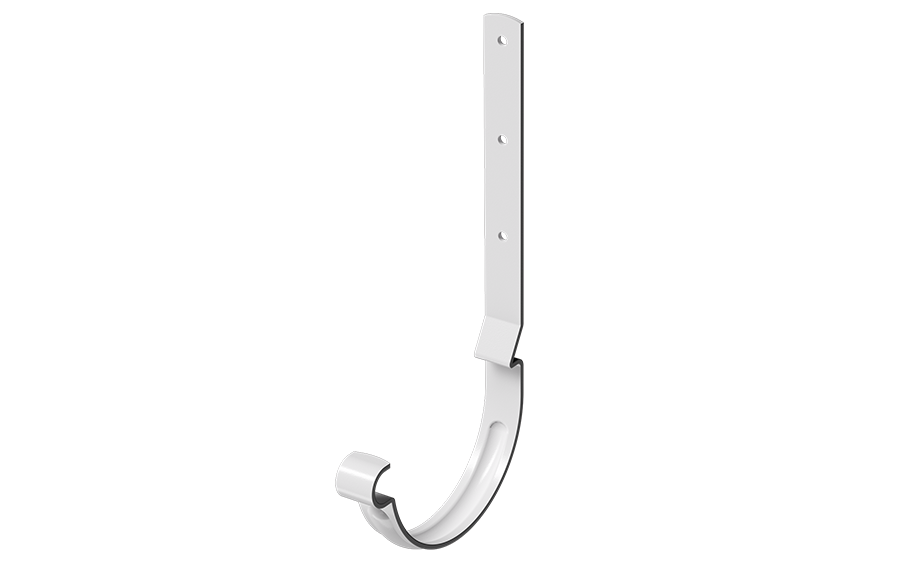 Карнизный крюк Docke STAL PREMIUM длинный, пломбир