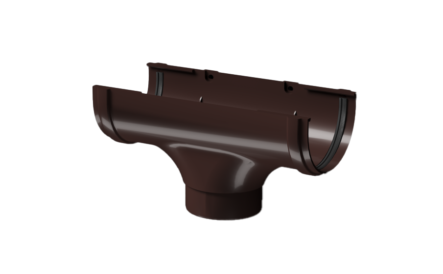 Воронка желоба Docke PREMIUM, шоколад