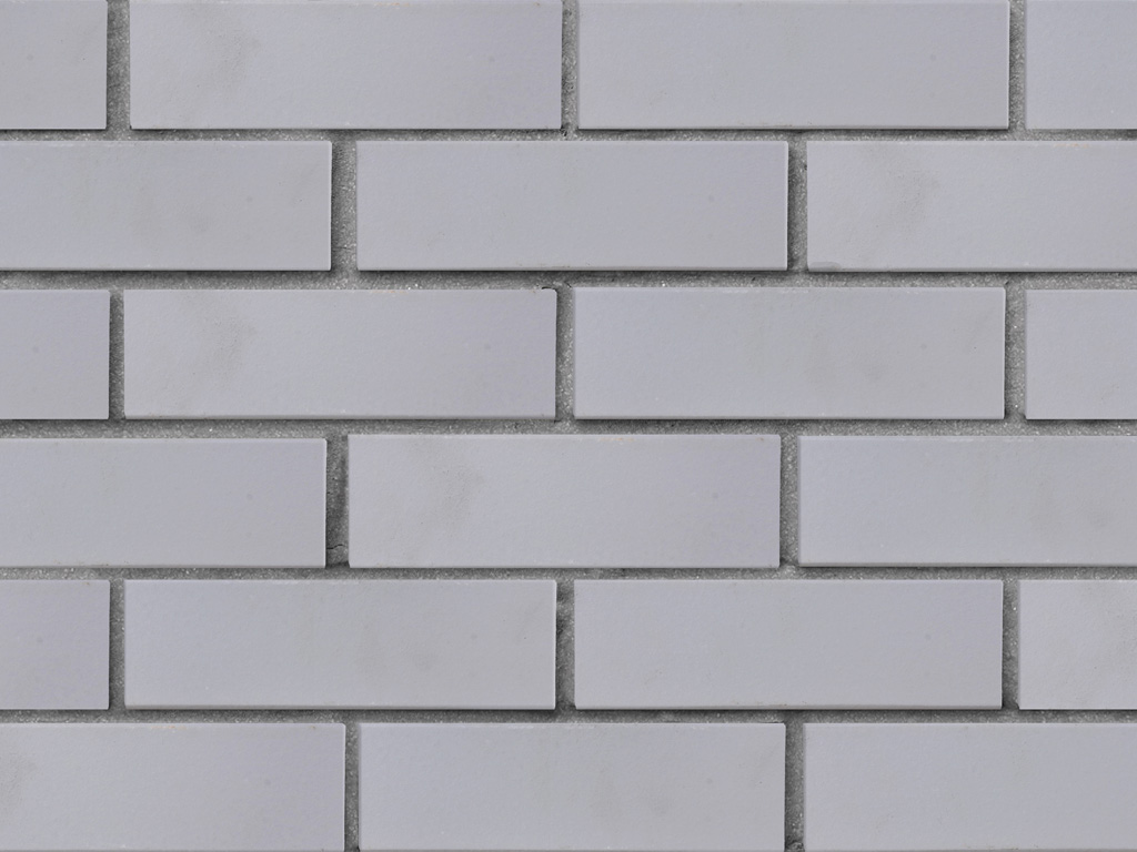 Кирпич клинкерный ЛСР Осло серый ангоб гладкий, 250*85*65 мм