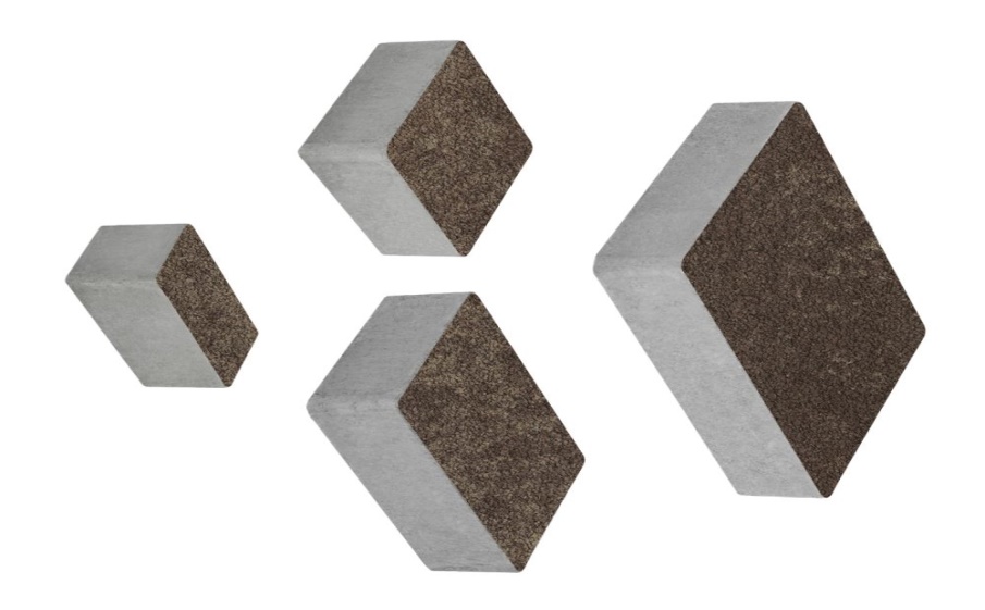 Плитка тротуарная Мюнхен Б.2.Фсм.6 листопад гранит хаски, комплект 4 шт, толщина 60 мм